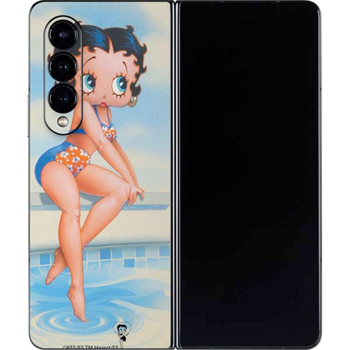 Betty Boop Bikini Galaxy Z Fold4 5G Skin